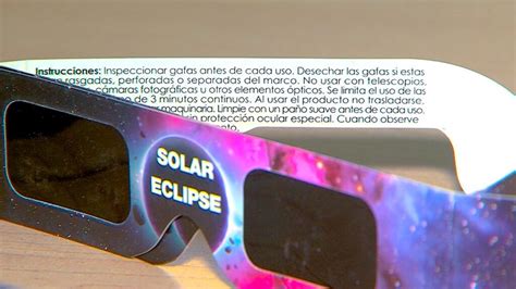 lentes para ver el eclipse